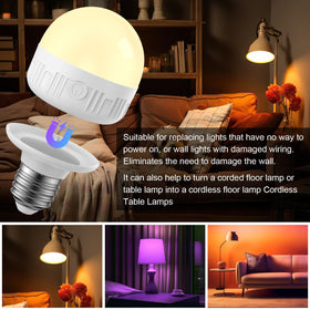 LGMCF IP44 waterproof bulb suited for closets, garages, and outdoor spaces.
