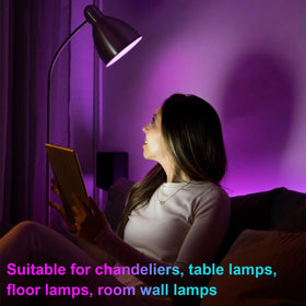 LGMCF non-hardwire bulb for easy setup in various spaces.