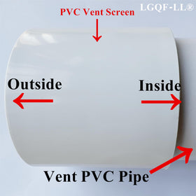 LGQF-LL vent cap suitable for HVAC and exhaust applications.