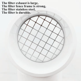 Vent cap on HVAC or dryer vent maintains airflow while blocking debris.