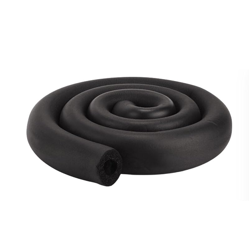 Lhazemu 38mm ID pipe insulation tubing slides over pipes for quick insulation.