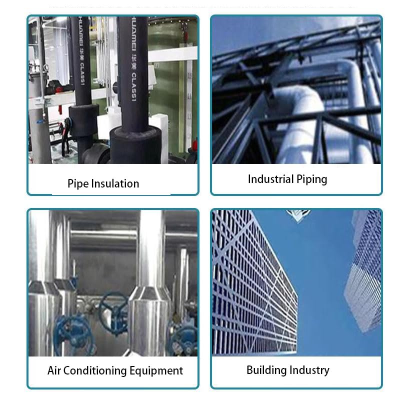 Lhazemu fire retardant nitrile rubber tube guards hoses against heat and abrasion.