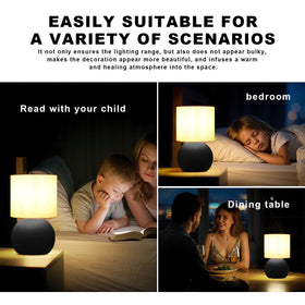 LHYueTong one-button switch provides easy on/off control on a nightstand or desk.