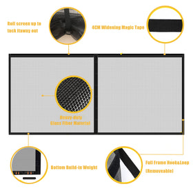 LIAMST fiberglass mesh detail emphasizes tear resistance and breathable design.