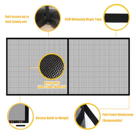 LIAMST fiberglass-mesh close-up highlights tear resistance and breathability.