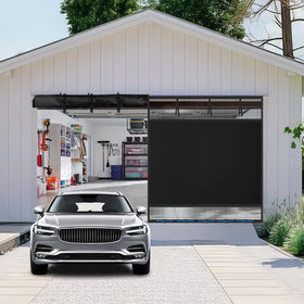 LIAMST Privacy Garage Screen easy-installation kit enables quick setup.