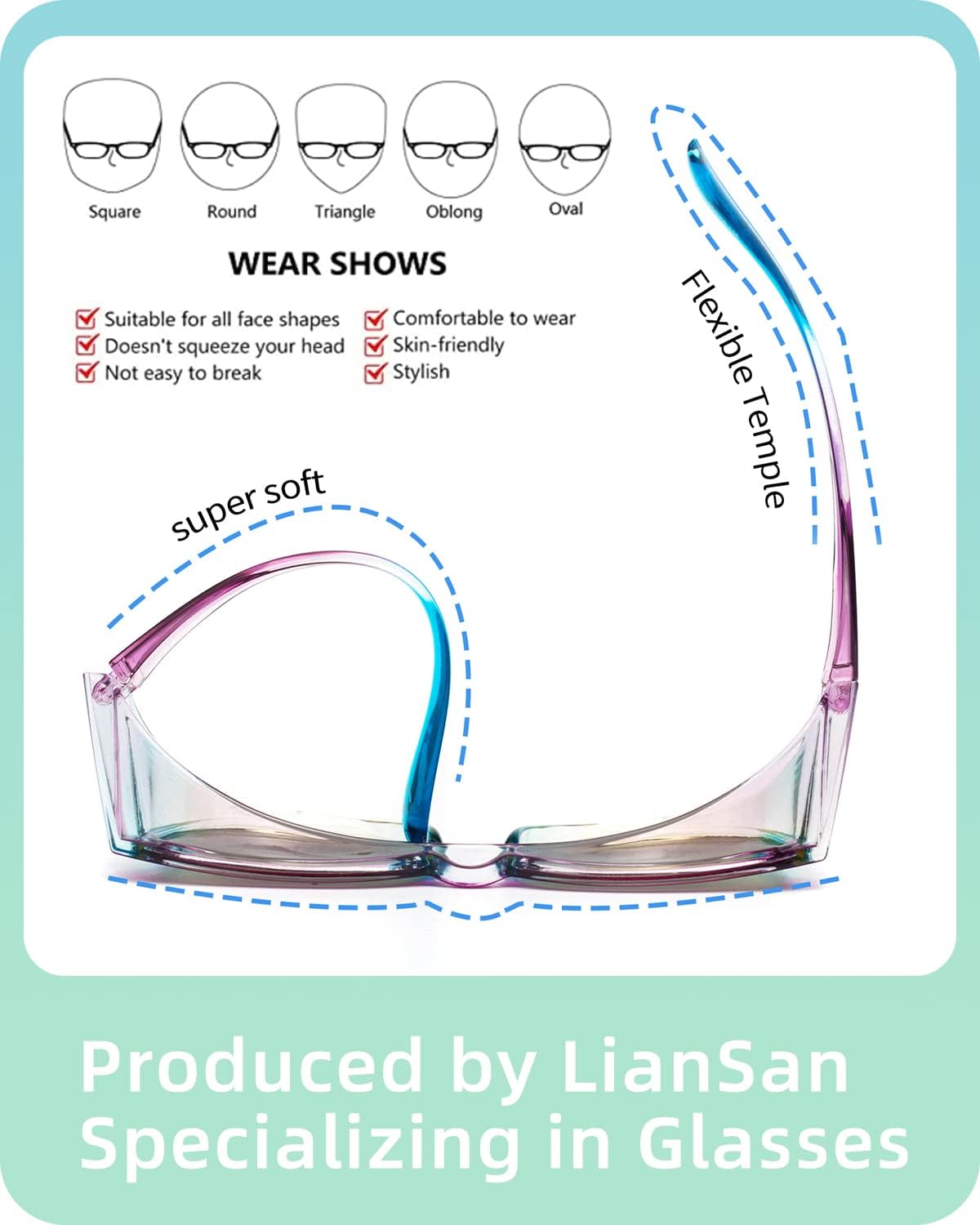 LianSan ANSI Z87.1 certification confirms standard eye protection