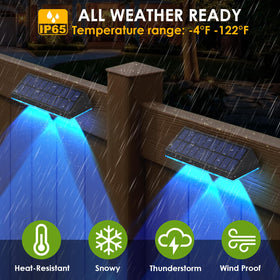 LIANGLOME garden pathway lights powered by sun save energy for the yard.