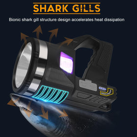 LiangJJ Spotlight IPX7 waterproof design stands up to rain and splashes.