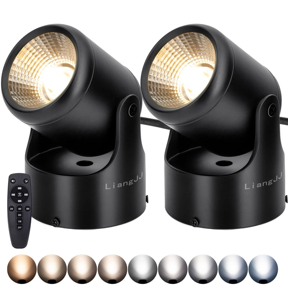 LiangJJ uplights indoor with remote control for easy mood changes from the couch