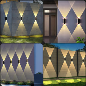 LIANGLOME backyard lighting boosts security after sunset