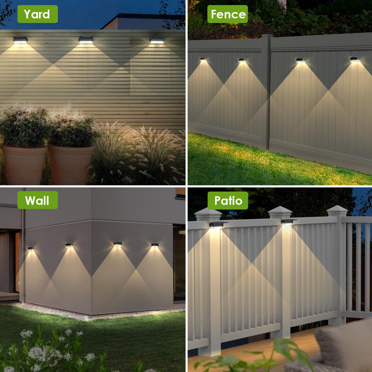 LIANGLOME outdoor step light improves path visibility along decks and stairs.