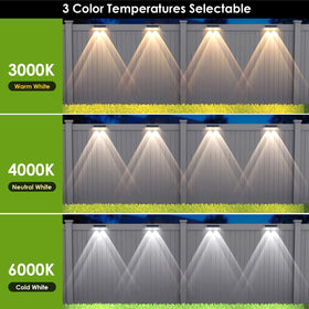 LIANGLOME 4000K neutral light suits versatile outdoor spaces.