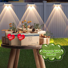 LIANGLOME 2700K warm lighting creates cozy outdoor evenings.