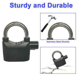 Lianshi alarm lock battery pack with included AG13 cells for quick setup.