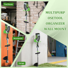 Premium iron construction delivers durability for seasons of yard work