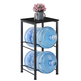 LIANTRAL 5-Gallon water bottle holder side view for compact home kitchens.