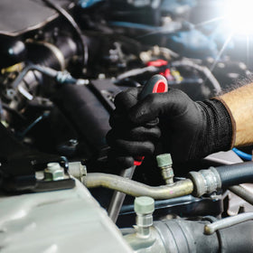Liberty Safety breathable design keeps hands cooler during shifts.
