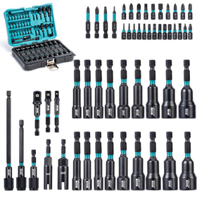 LIBRATON 54pcs magnetic nut driver set for versatile, fast fastening tasks.