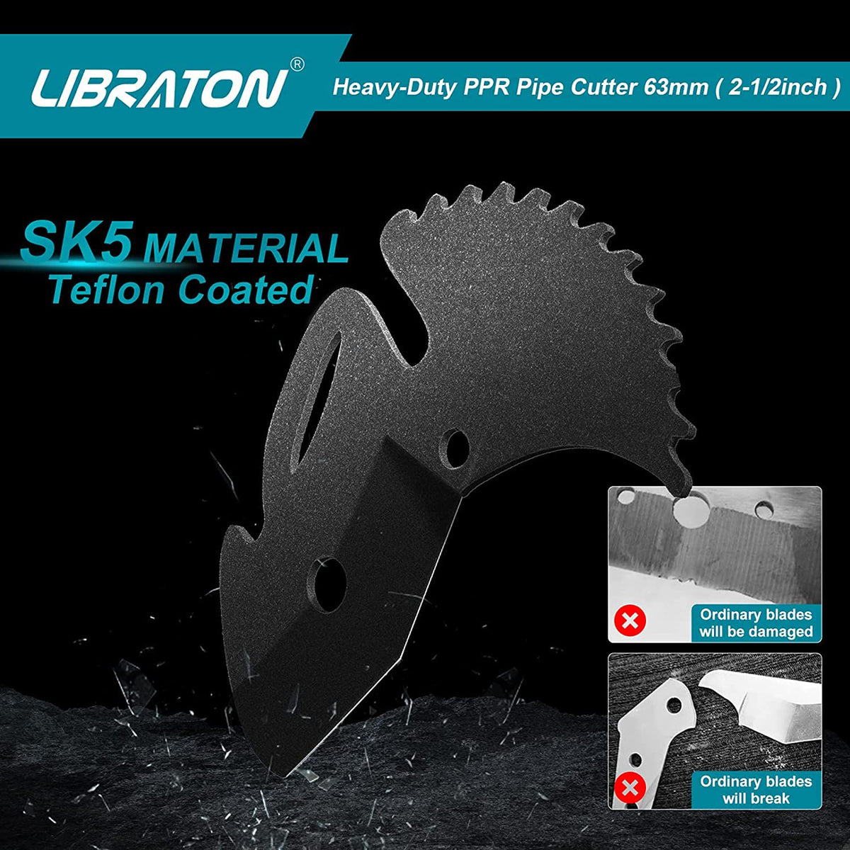 Libraton blade replacement note helps plan maintenance