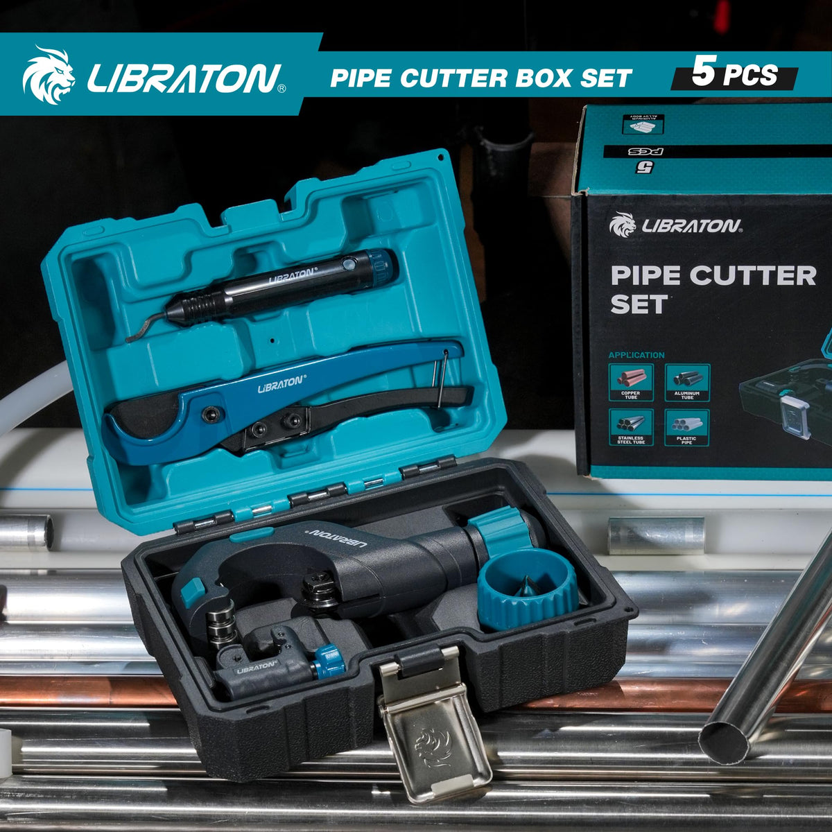 LIBRATON blow-molded case provides portable storage for pros and DIY.