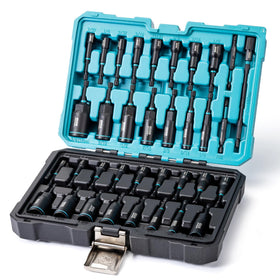 LIBRATON deep nut drivers extend reach for recessed or tight spots.