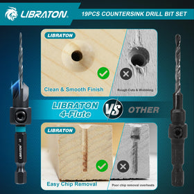 LIBRATON extendable magnetic bit holder keeps bits ready.