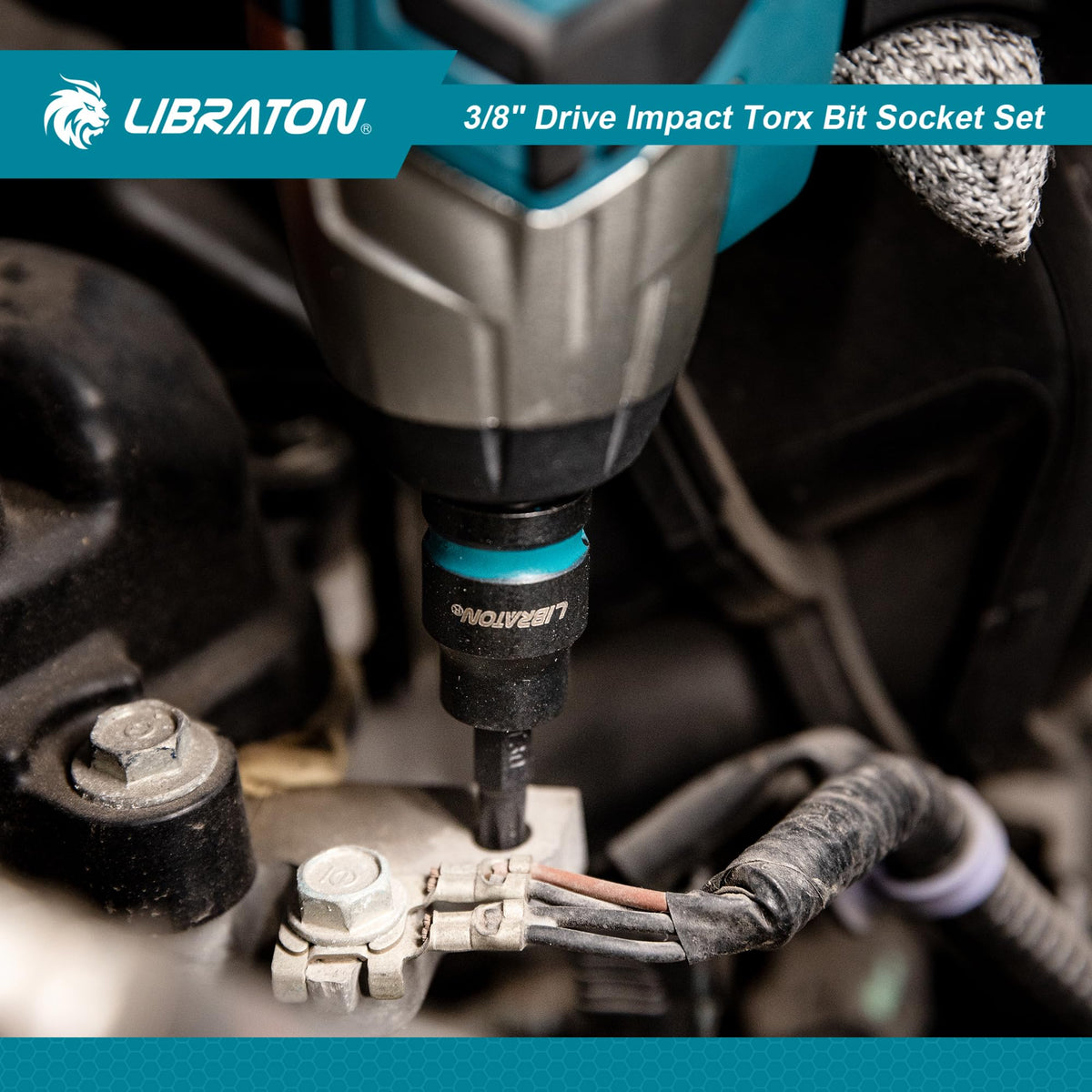 LIBRATON compatible with impact wrenches for faster, efficient work