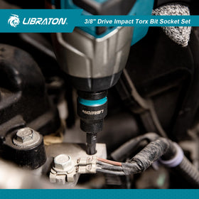 LIBRATON compatible with impact wrenches for faster, efficient work