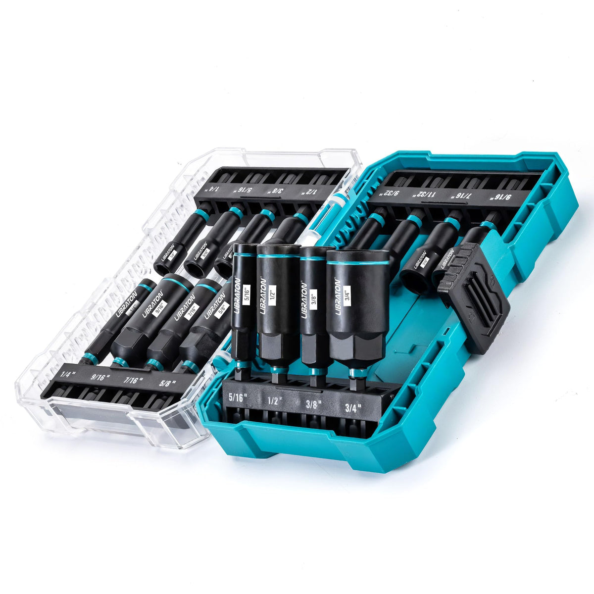 LIBRATON magnetic nut driver set closeup of magnet for fastener pickup