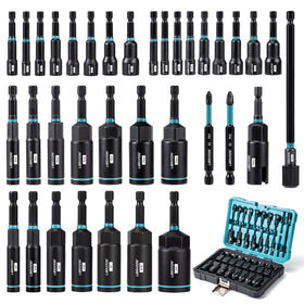 LIBRATON magnetic nut drivers in metric and SAE sizes for secure fastener handling.