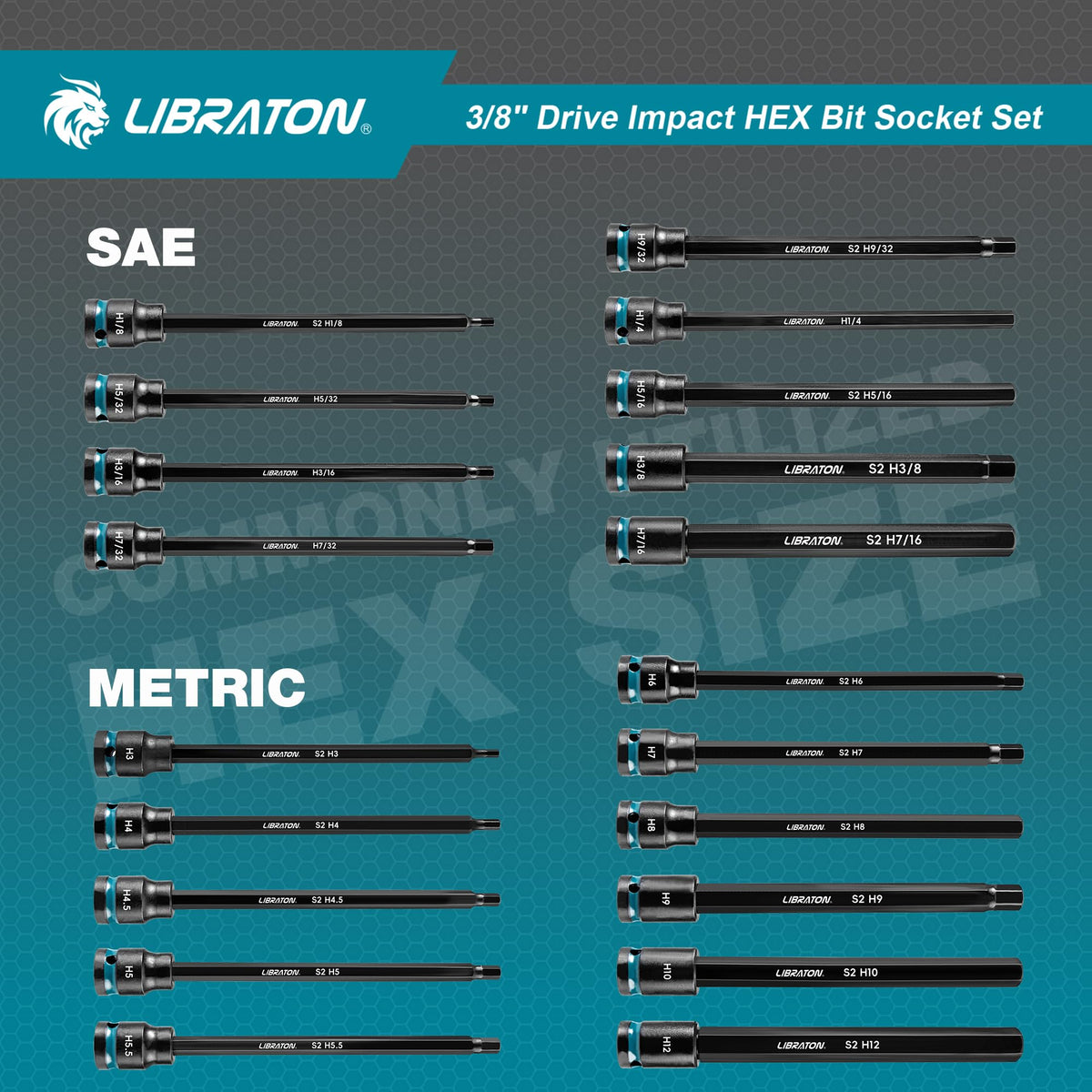 LIBRATON manganese phosphate coating protects against rust and corrosion.