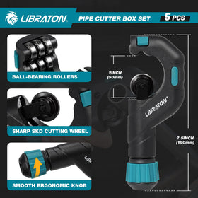 LIBRATON mini copper tube cutter delivers precise cuts in tight spaces.