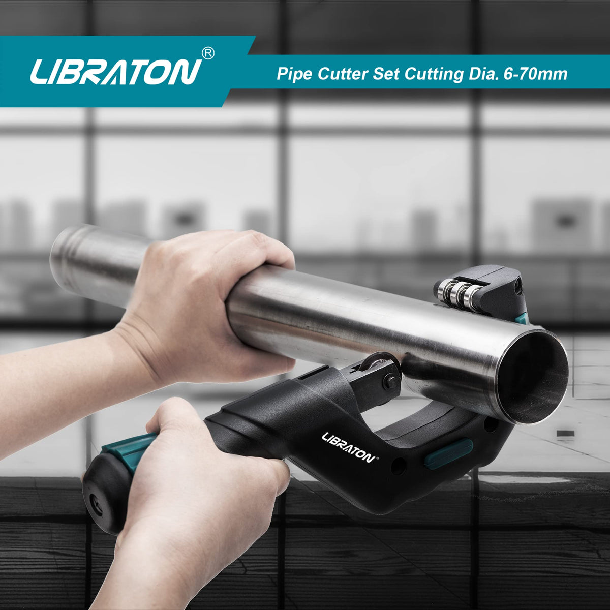 LIBRATON multi-material cutter for copper, aluminum, and thin stainless