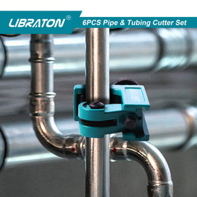 Libraton Pex Cutter compact tool fits in a toolbox for on-demand cuts