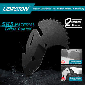 LIBRATON PVC Cutter quick-change blade enables fast blade swaps.
