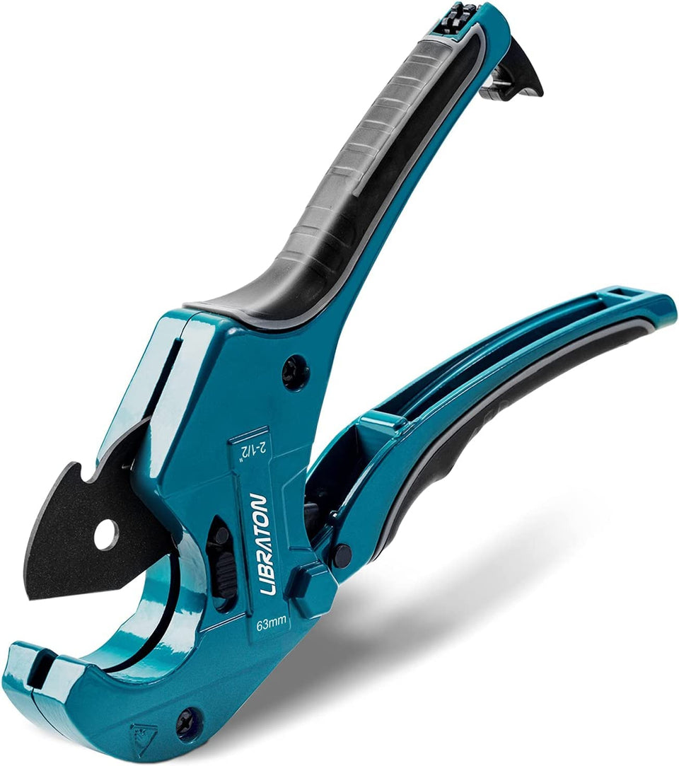 Libraton PVC pipe cutter body with rugged aluminum for heavy-duty cuts