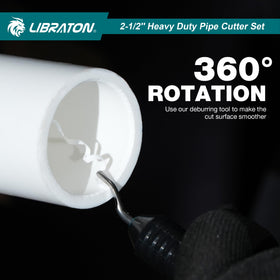 LIBRATON ergonomic ratchet handle enables one-handed operation.