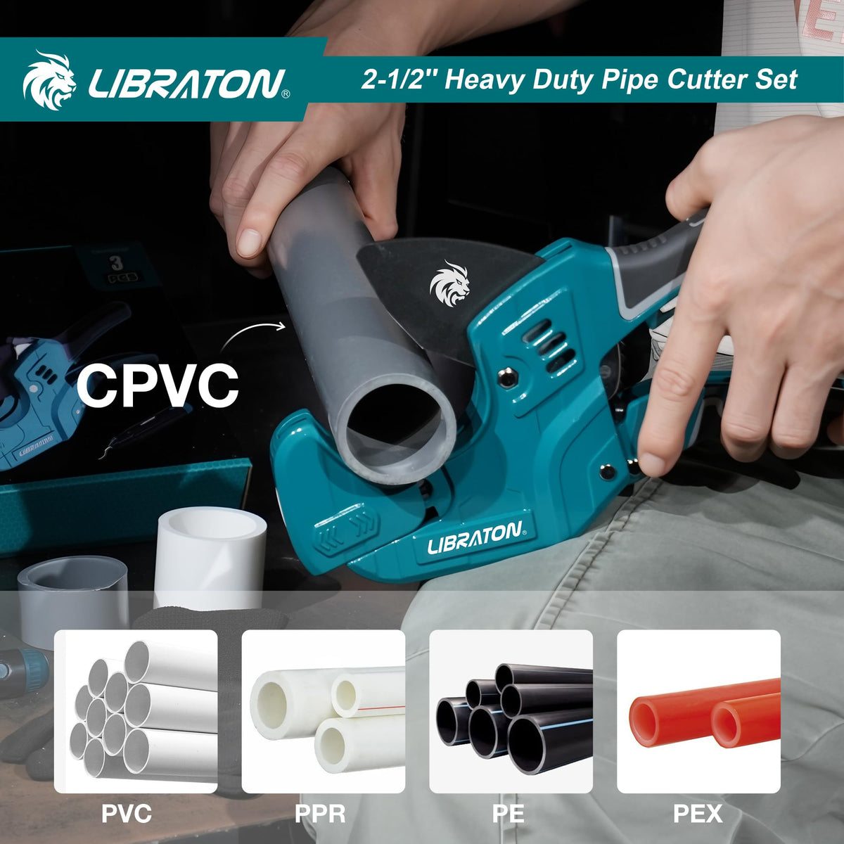 LIBRATON supports PVC CPVC PEX PP-R and more for versatile projects.