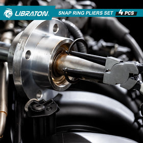 LIBRATON Snap Ring Pliers come with a compact storage case for on-site organization.