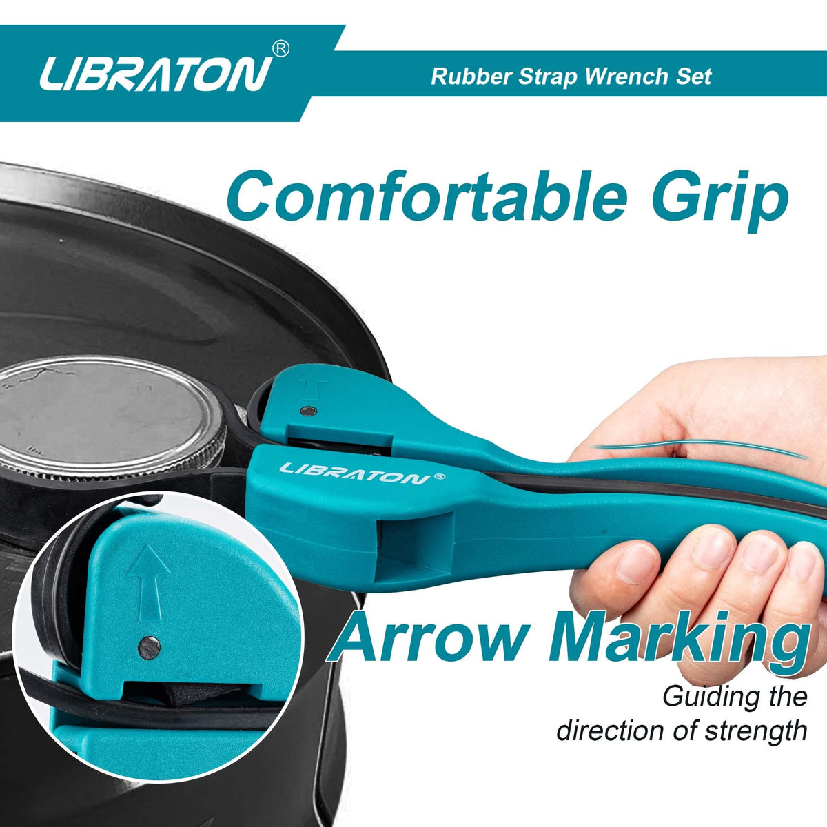 LIBRATON Wrench locking function demonstrates quick operation