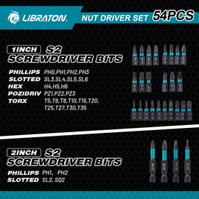 LIBRATON wing nut drivers 9mm and 12mm speed fasteners.