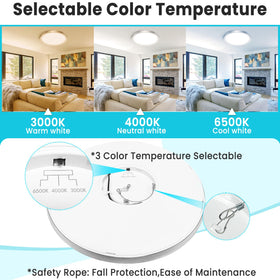 libtit 16-inch LED light with color temperature control for mood tailoring