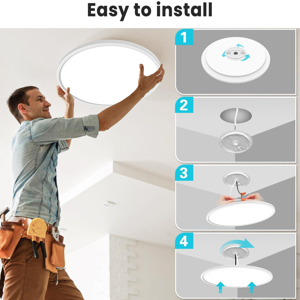 libtit easy to clean, dust-proof surface resists wear