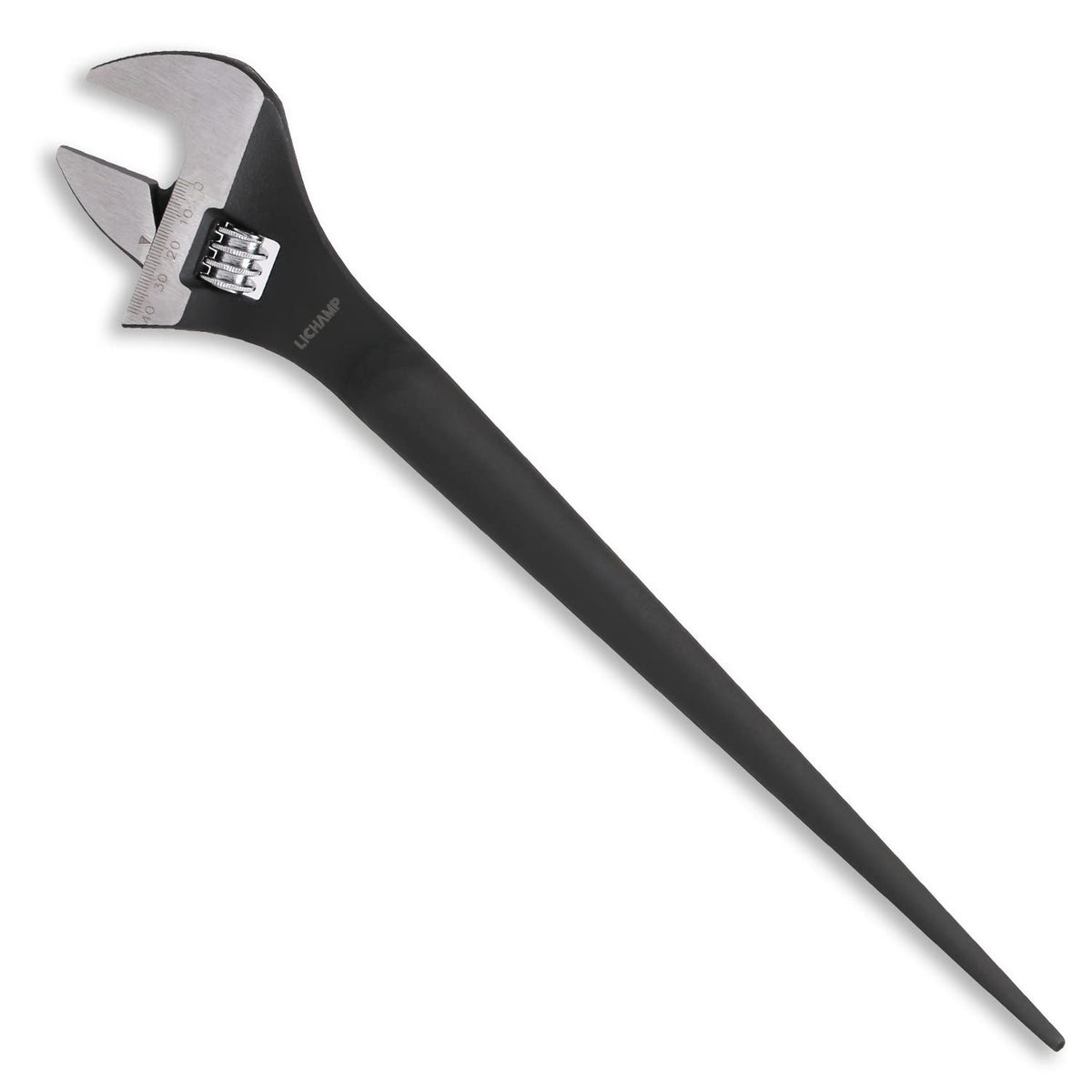 Lichamp 16-inch adjustable spud wrench ready for reach and leverage.