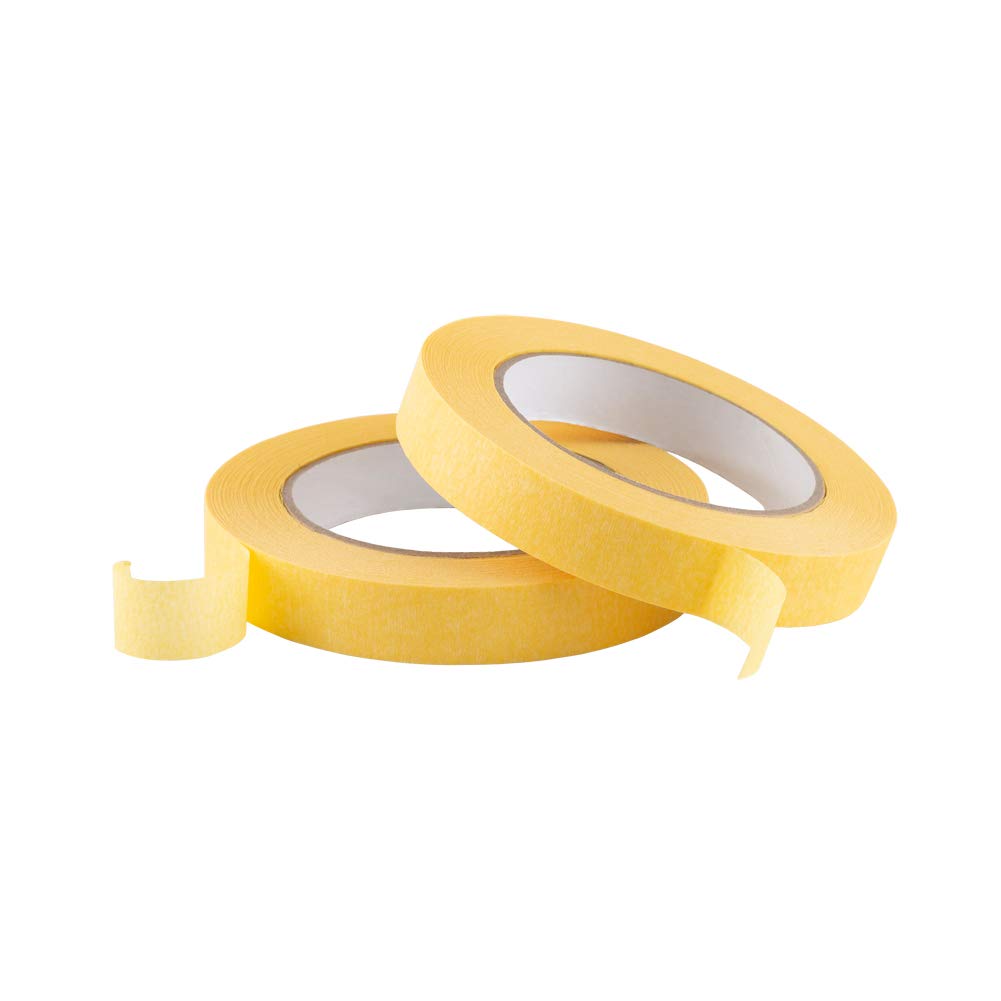 Lichamp masking tape on curved car panels yields clean lines.