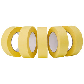 Lichamp yellow tape conforms to curved surfaces for auto body masking