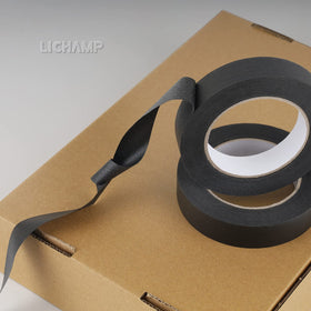 Lichamp black painter's tape demonstrates indoor outdoor versatility