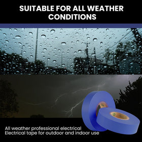 Lichamp blue electrical tape UL/CSA listed for professional use