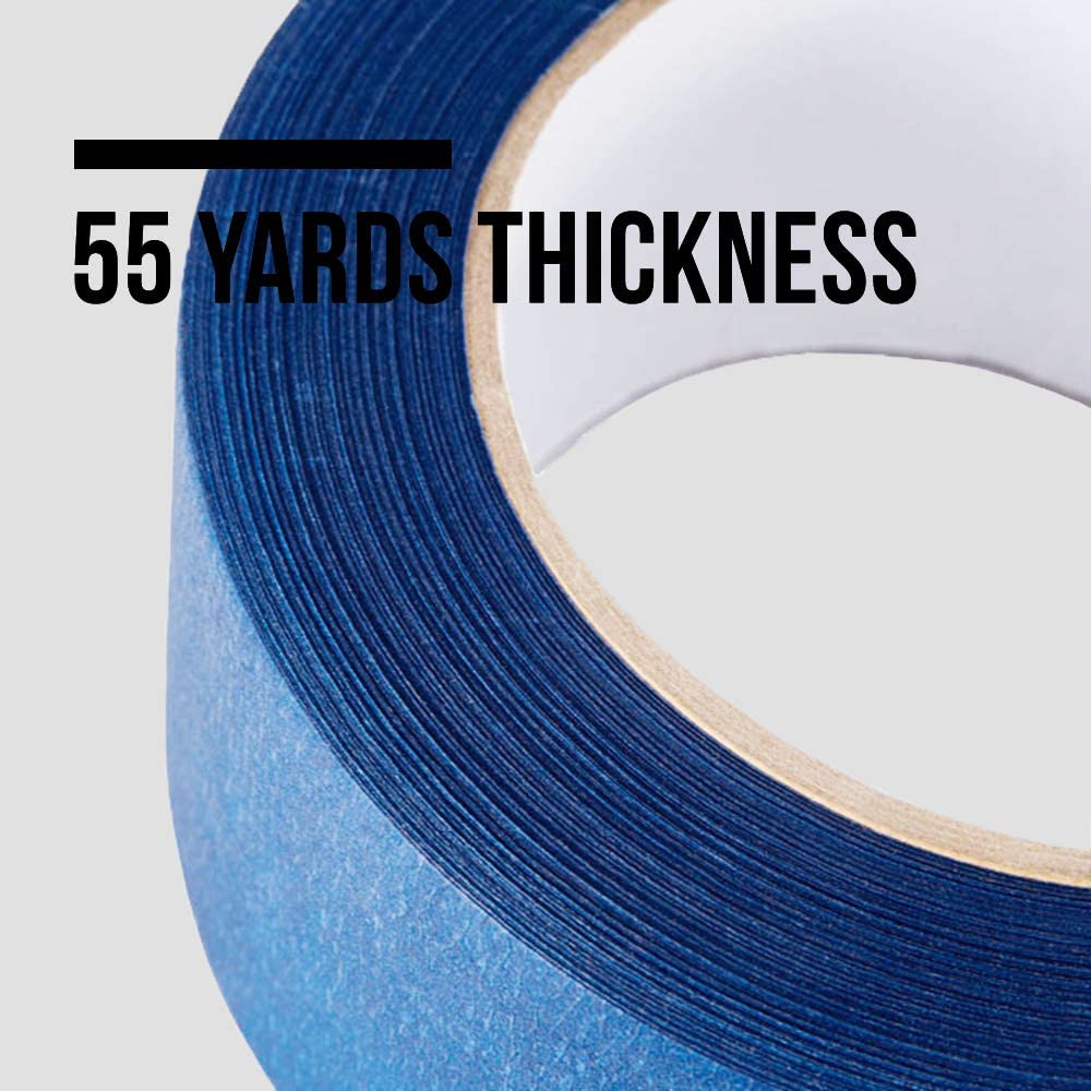 Lichamp tape residue-free removal demonstrates clean paint lines.